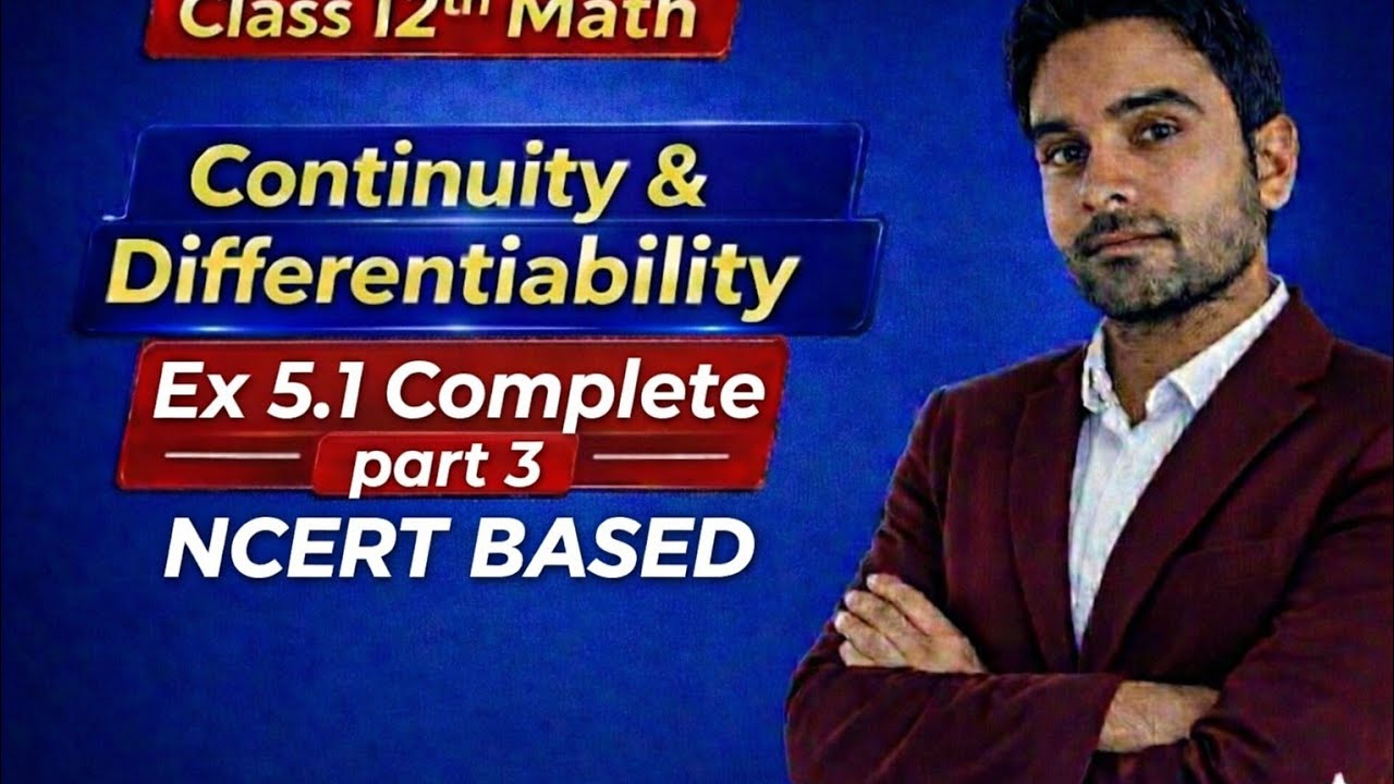 Class 12th Math  Exercise 5.1 Final(Hindi Medium) | कक्षा 12 गणित प्रश्नावली 5.1 NCERT que 20 se 34