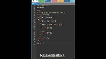 😳🤭Advance C Program || Hollow square star pattern with diagonal in c #short #shorts #reels #viral