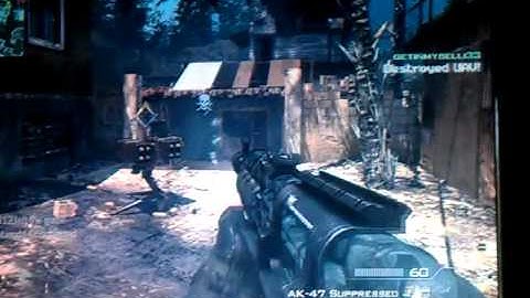 Slow motion MW3 hack?