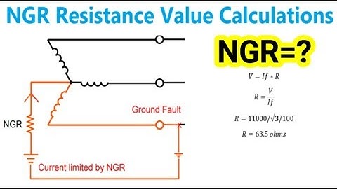 How to calculate NGR resistance Value - Neutral grounding resistance