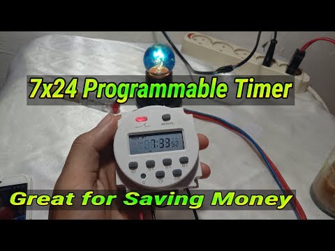 7x24 Programmable Timer Weekly Programmable digital Timer Cn101A