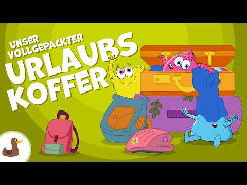 🧳 Unser vollgepackter Urlaubskoffer | Urlaubslieder | Kalle Klang & Die Flohtöne | Sing Kinderlieder