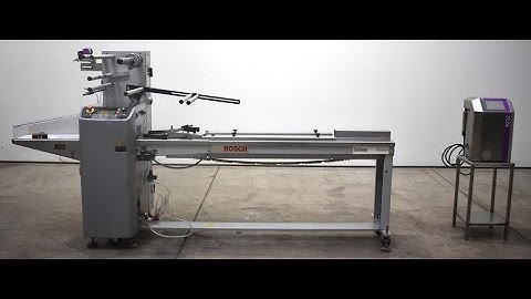 Doboy (Bosch) Stratus Horizontal Flow Wrapper - Stock# 72611001