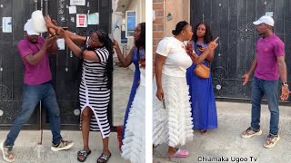 Man dating two women begged his 2nd woman to forgive him, but what she did to him will sh0ck you💔