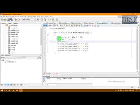Java Class 5 - PreIncrement and Post Increment & PreDecrement and PostDecrement