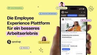Speakap – Die Employee Experience Plattform für ein besseres Arbeitserlebnis.