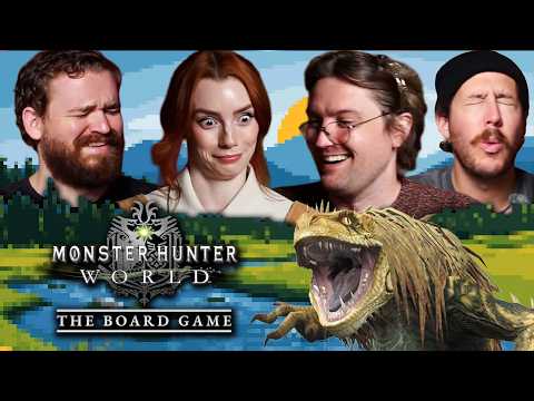 First Time Playing Monster Hunter World The Board Game! | Hunt A Great Jagras