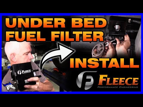 Ram Cummins Diy: Better Filtering For Less Money - Fleece Filter Under Bed Step-by-step Install #diy