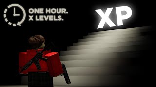 How much LEVELS can I get in 1 hour? [CRIMINALITY ROBLOX]
