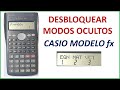 Desbloquear MODOS ocultos de calculadora CASIO fx | Ecuaciones, matrices, vectores, etc.