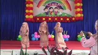 Tari Kreasi (Tari Rukun Iman) TK Harapan Bangsa 4 Palembang