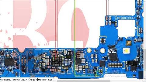 Samsung A5 2017 SM A520 ON OF Volume Powar Kiy Problem Hardware Solution
