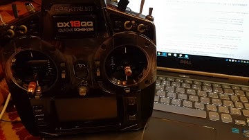 spektrum DX18QQ updating to v1.09 with a problem