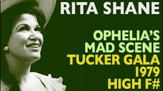 Gl Shatterers Rita Shane - Thomas Hamlet, Ophelias Mad Scene, Live 1979, High F