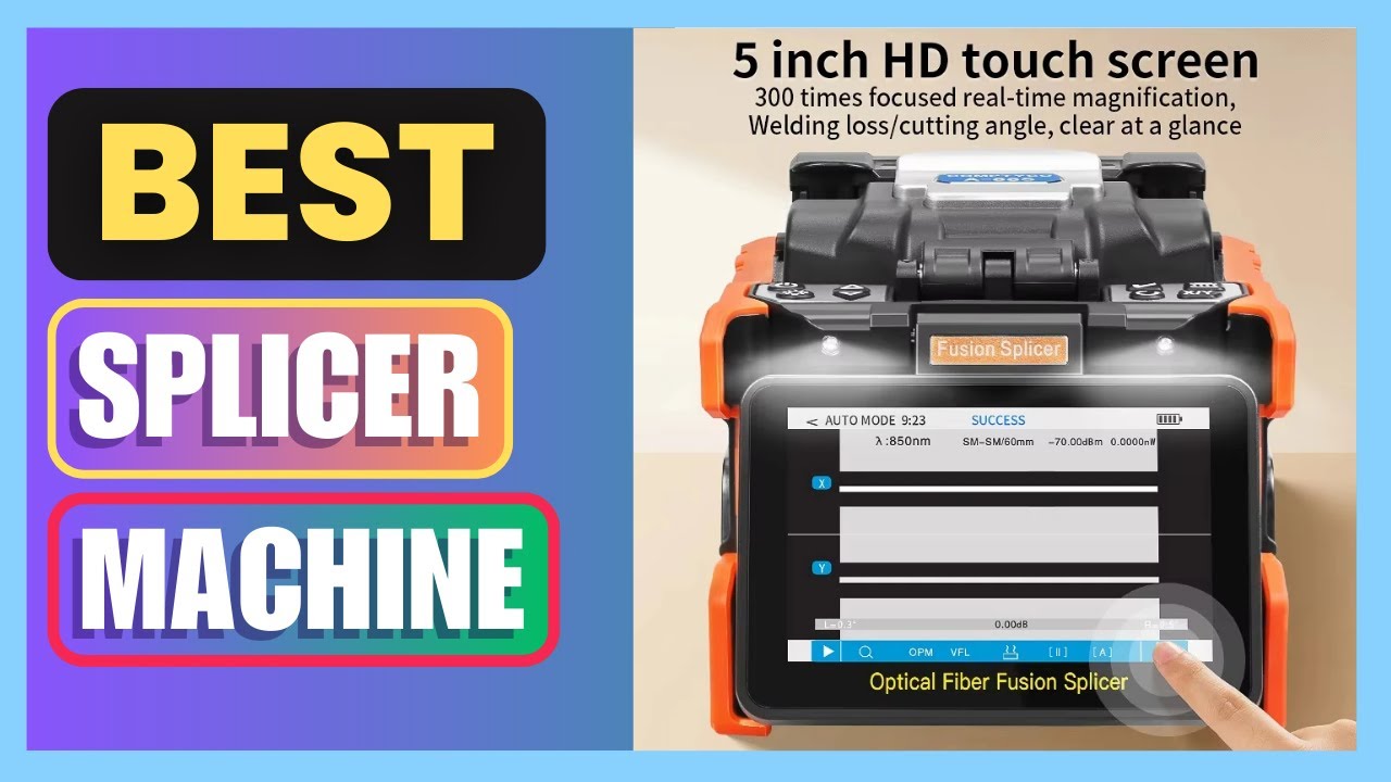 Best COMPTYCO A-88S Fiber Optic Fusion Splicer Review