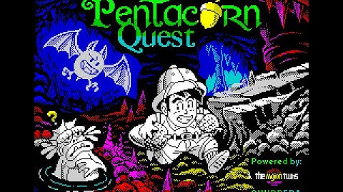 Pentacorn Quest Review for the Sinclair ZX Spectrum by John Gage