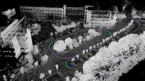 LiLi-OM-Rot Test (KAIST CEE ParkingLot)