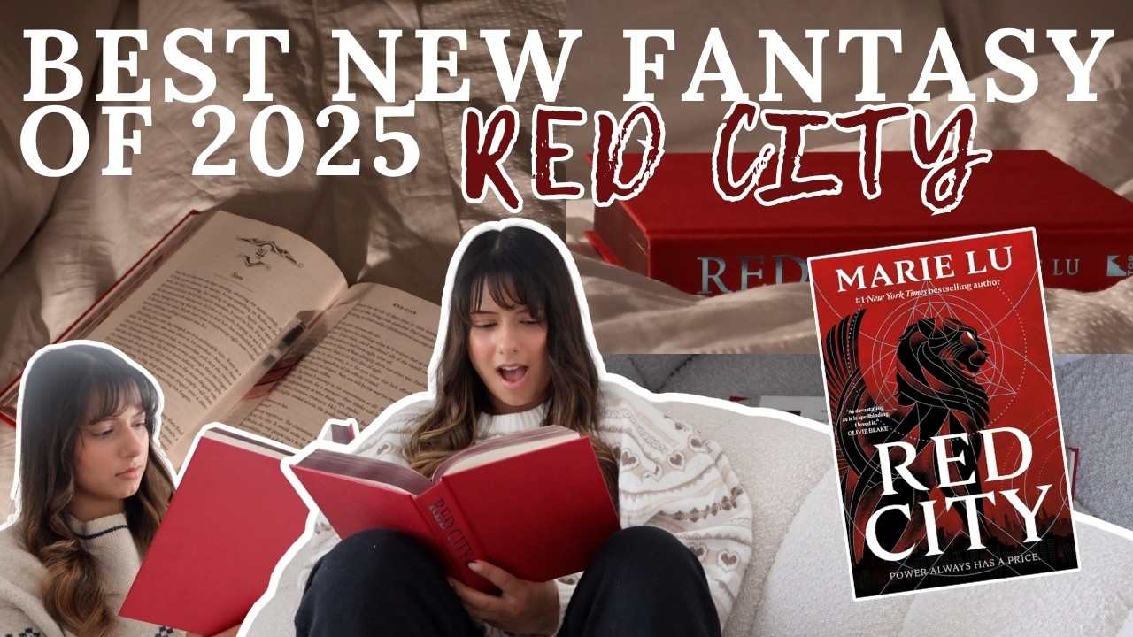 NEW RELEASE READING VLOG: red city by marie lu *spoiler free*