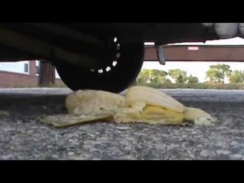 Destroying a Banana!