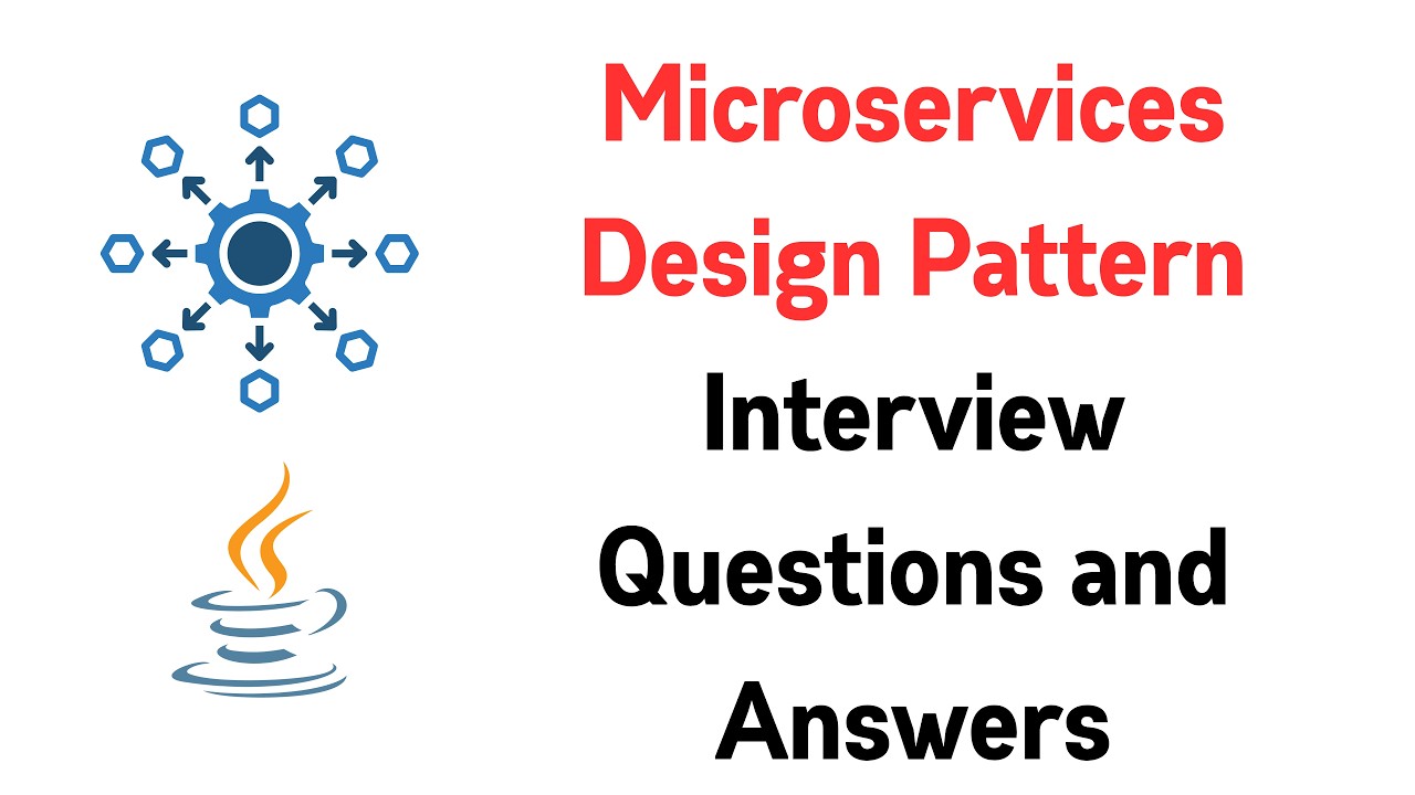 Microservices Design Pattern Interview Questions and Answers - YouTube