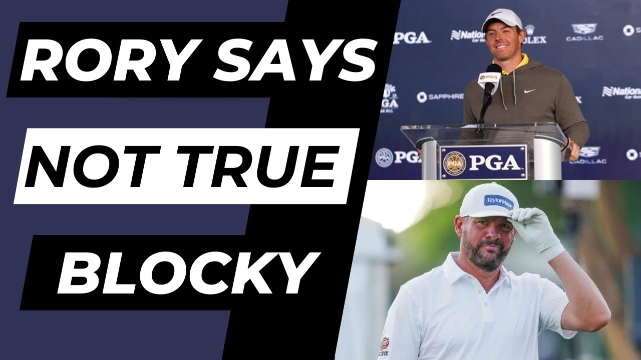 McIlroy tells Amazing Michael Block Story
