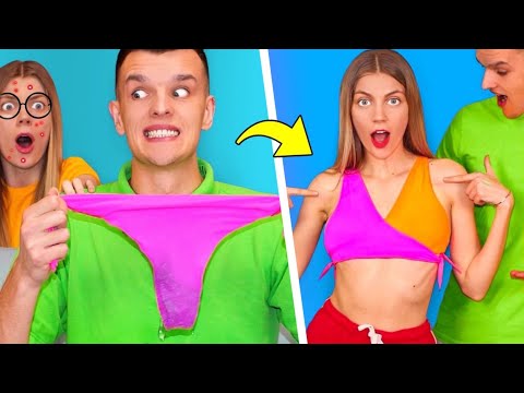 EASY DIY CLOTHES HACKS & SCHOOL SUPPLIES IDEAS! Back to School Idea by Mr Degree