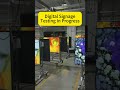 Digital signage testing in progress #digitalsignage