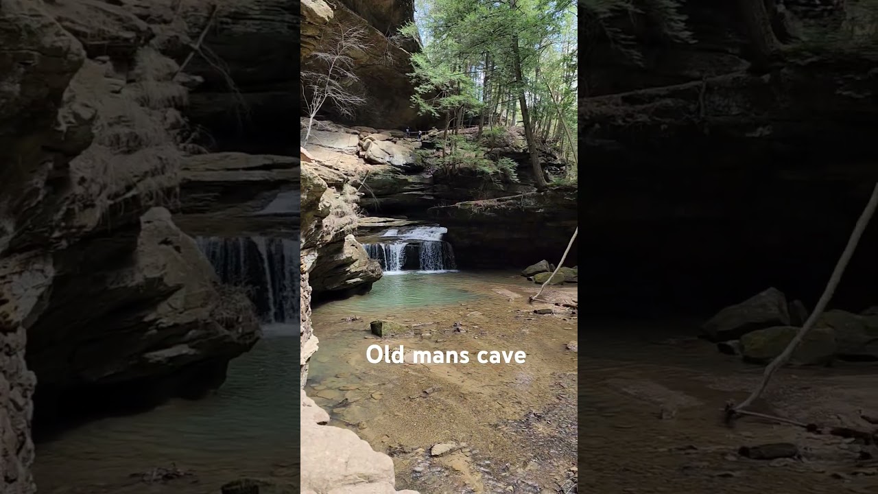 old mans cave, Hocking Hills, Ohio ‎⁨@DeclanBubs⁩ 