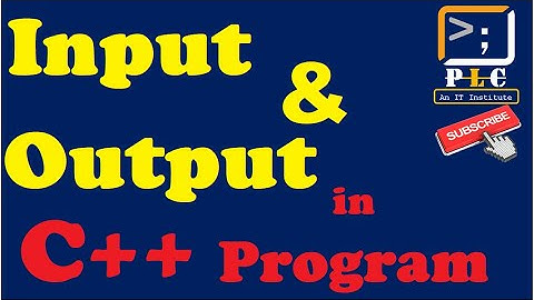 C++ part-2, input and output in C++ program, extraction and insertion operator. Print variable.