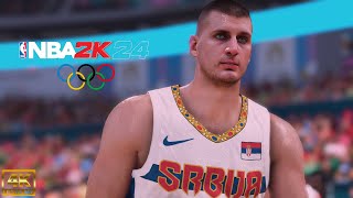 Nikola Jokic Goes DEEP in His Bag Against Canada! | NBA 2K24 Olympics Mode | Serbia vs. Canada