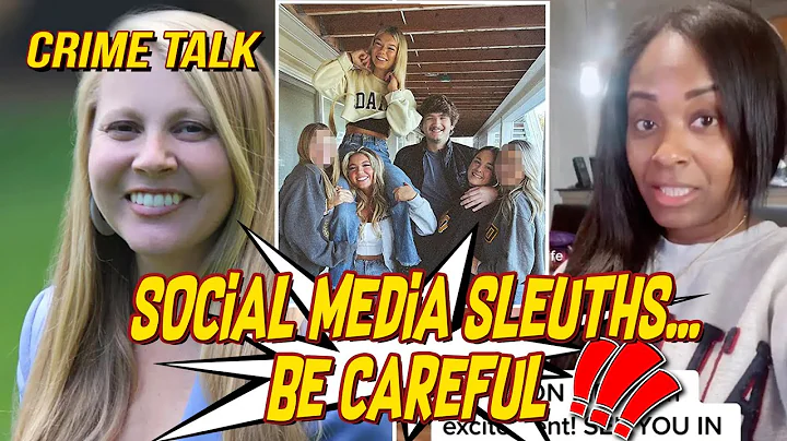 Social Media Sleuths... Be Careful!!! Let's Talk A...