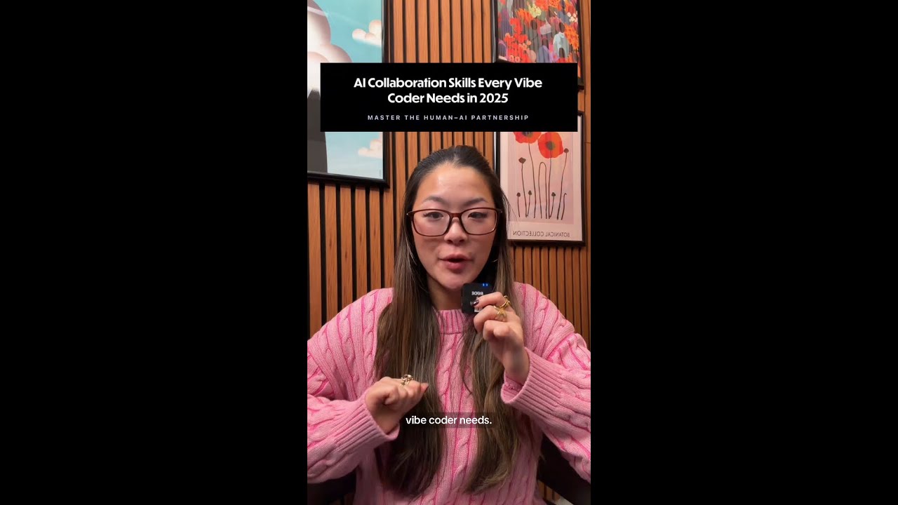 5 AI Collaboration Skills Every Vibe Coder Needs to Know - YouTube