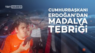 Hurbaşkanı Erdoğandan Abdullah Öztürke Tebrik