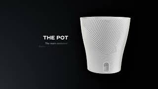 Costa Farms'  Twist.Lift.Water.™ Self-Watering Pot