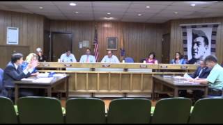 Raritan Borough Council Meeting July 14th 2015 Garbage Fees