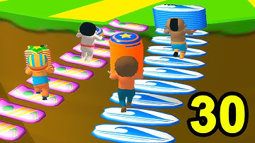 Shortcut Run Level 29 / 30 All Levels Gameplay Android,iOS