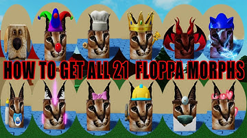 How To Get ALL 21 FLOPPA MORPHS in Find The Morphs - Roblox