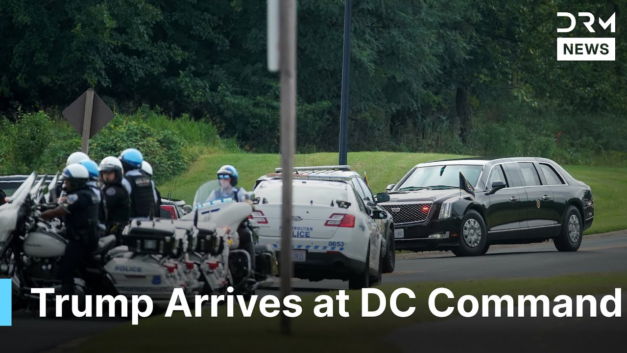 BREAKING: Trump Arrives in D.C. to "Patrol" with Police and Military | AC1C
