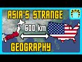 How Japan is 600 Kilometers From the USA - Asia's Strange Geography