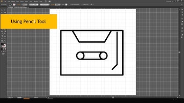 Design Tutorial Analog, Audio, Cassette, Line Icon
