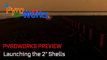 PyroWorks - Fireworks Preview - 2" Shells - #fireworks #pyroworks