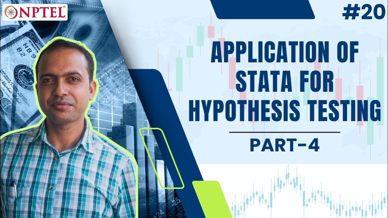 Application of STATA for hypothesis testing and introduction to multiple linear regression model