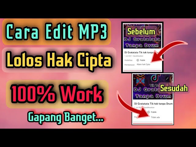 CARA EDIT LAGU LOLOS HAK CIPTA|| Lolos Copyright class=