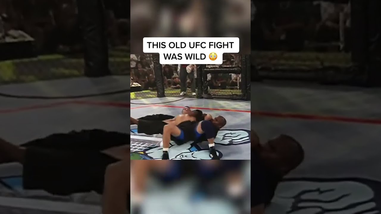 UFC In 1996 Was Different Via 