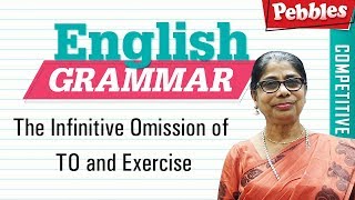 Learn English Grammar | The Infinitive Omission of TO and Exercise | Basic English Grammar screenshot 4