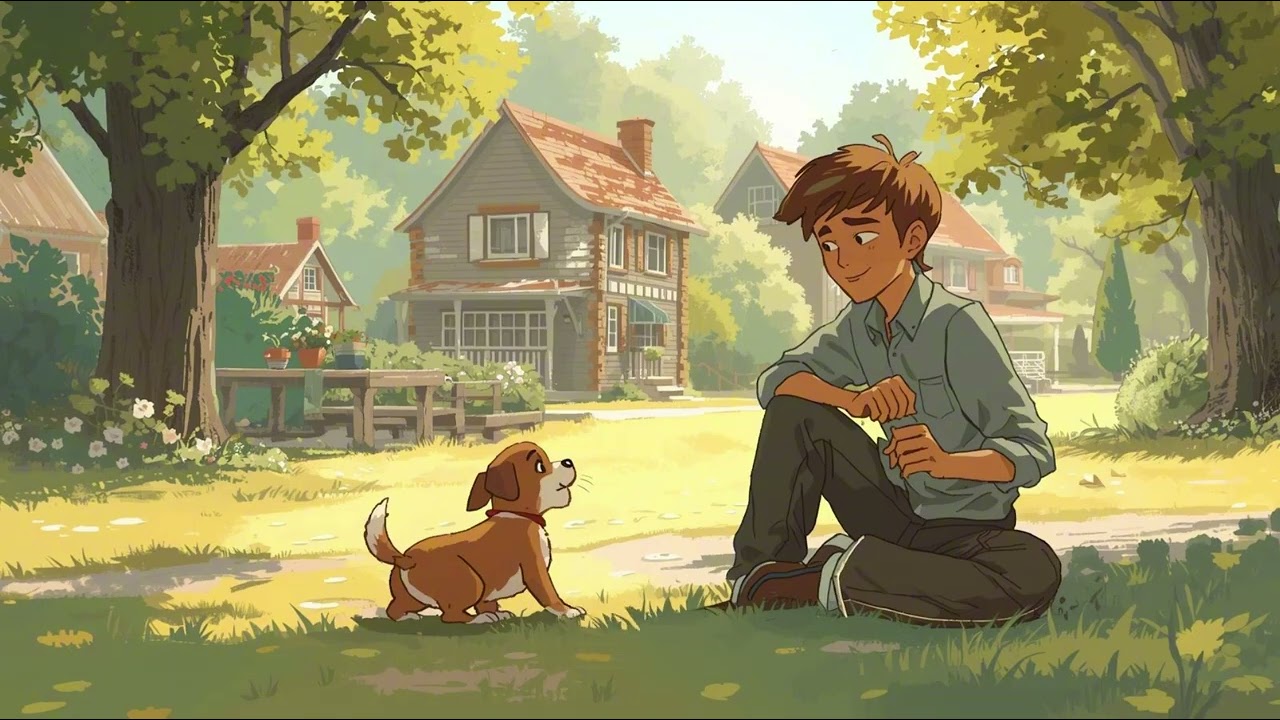 Easy Learn English A1  Short Story – A New Friend