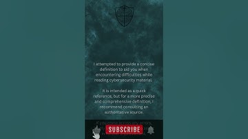 Deterrent Access Control, Cybersecurity Mini Dictionary #shorts