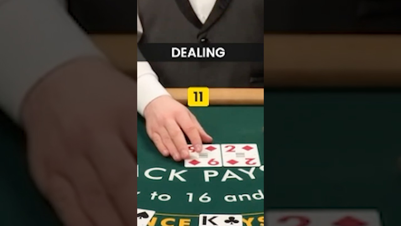 The last Blackjack hand was INSANE 