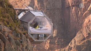 В Перу работает отель на отвесной скале (новости)