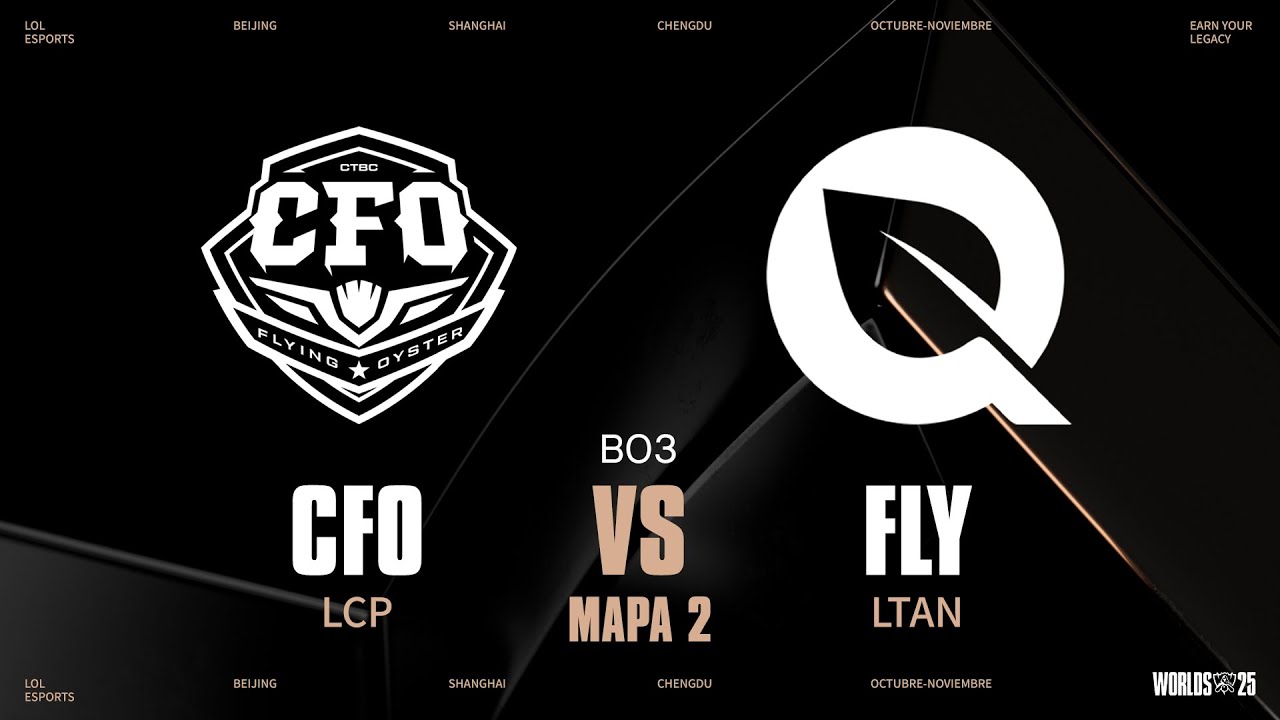 CFO VS FLY - GAME 2 - SUIZO - DÍA 9 - WORLDS - 2025 - LEAGUE OF LEGENDS